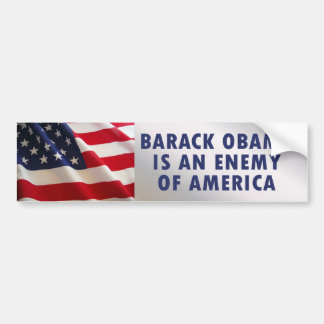 vijand bumpersticker