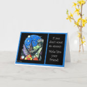 Vijanden en vrienden kaart (Gele Bloem)