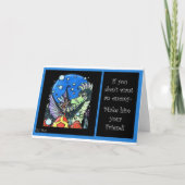 Vijanden en vrienden kaart (Voorkant)