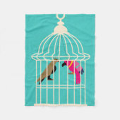 Vijanden in hetzelfde huis fleece deken (Voorkant)