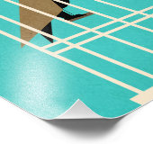 Vijanden in hetzelfde huis foto afdruk (Hoek)