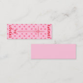 VIJANDEN VOOR GELIEFDEN - BLADWIJZER ⚔️❤️ MINI VISITEKAARTJE (Voorkant / Achterkant)