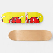 vijandige duivel persoonlijk skateboard (Horizontaal)