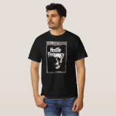 vijandige frequentie met schedel t-shirt (Voorkant volledig)