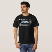 vijandige frequentie straatbord t-shirt (Voorkant volledig)