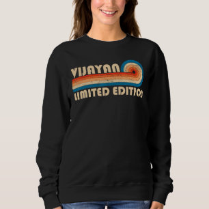 VIJAYAN Achternaam Retro Vintage 80s 90s Verjaarda Trui