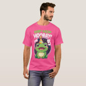 Vijf 5 jaar kikker 5e verjaardag oude Bday T-shirt (Voorkant volledig)