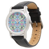 Vijf Abstract - Draai de Time Backwards Watch teru Horloge (Gekanteld)