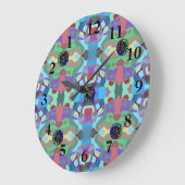 Vijf Abstract - Draai terug de Tijd Achterwaartse Grote Klok (Hoek)