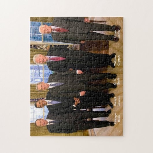 Vijf Amerikaanse Presidenten Legpuzzel (Verticaal)