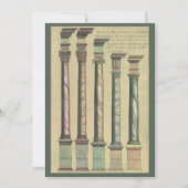 Vijf Architectuurbestellingen van Vignola Kaart (Voorkant)