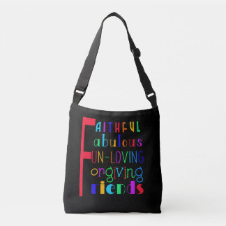 Vijf Attributen van Vrienden Crossbody Tas
