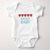 Vijf Baby Romper (Voorkant)