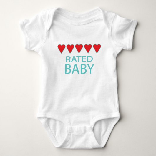 Vijf Baby Romper (Voorkant)