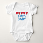 Vijf Baby Romper (Voorkant)