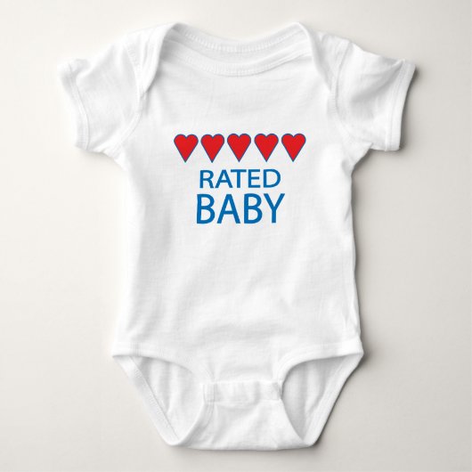 Vijf Baby Romper (Voorkant)