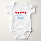 Vijf Baby Romper (Voorkant)