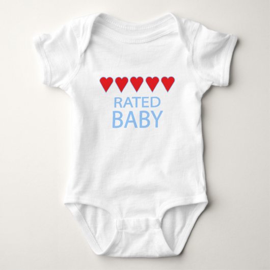 Vijf Baby Romper (Voorkant)