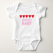 Vijf Baby Romper (Voorkant)