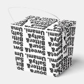 Vijf basistastjes bedankdoosjes (Achterkant)