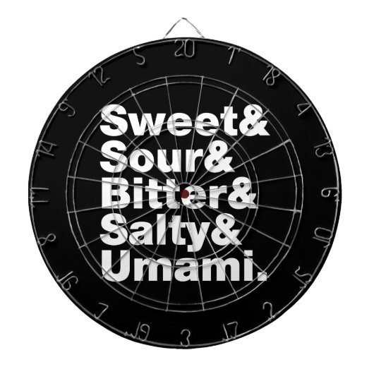 Vijf basistastjes dartbord (Voorkant)