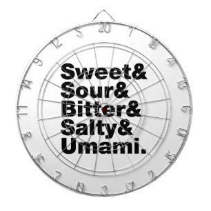 Vijf basistastjes dartbord