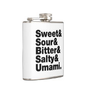 Vijf basistastjes heupfles (Rechts)