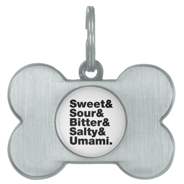 Vijf basistastjes huisdieren naamplaatje (voorkant)