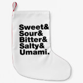 Vijf basistastjes kleine kerstsok (Voorkant)