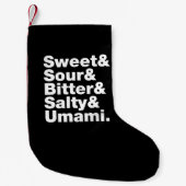 Vijf basistastjes kleine kerstsok (Voorkant)