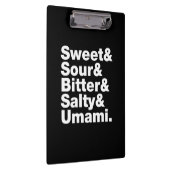 Vijf basistastjes klembord (Rechts)