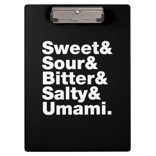 Vijf basistastjes klembord (Voorkant)