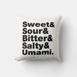 Vijf basistastjes kussen