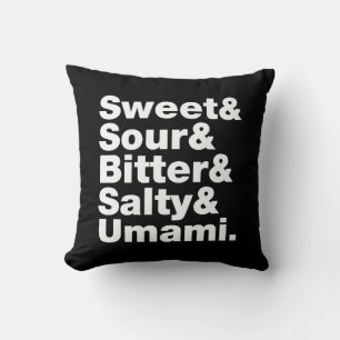 Vijf basistastjes kussen