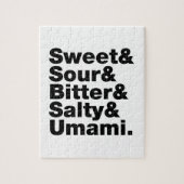 Vijf basistastjes legpuzzel (Verticaal)