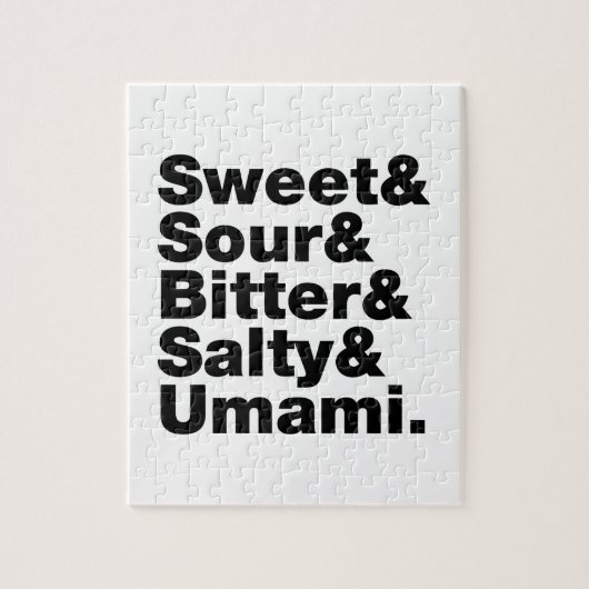 Vijf basistastjes legpuzzel (Verticaal)