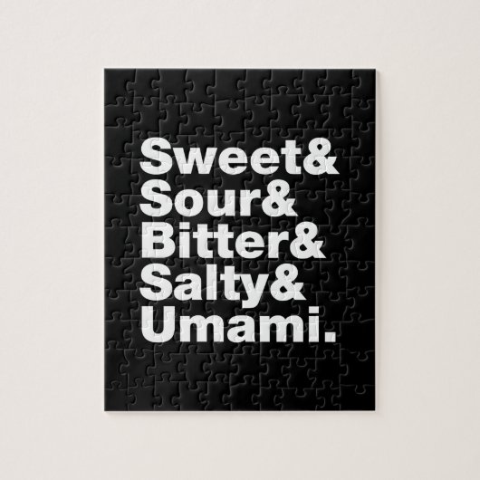 Vijf basistastjes legpuzzel (Verticaal)