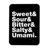 Vijf basistastjes magneet (Verticaal)