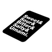 Vijf basistastjes magneet (Linkerzijde)