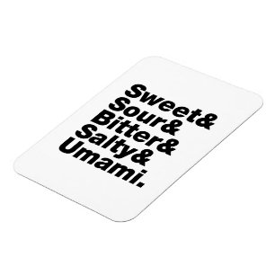 Vijf basistastjes magneet