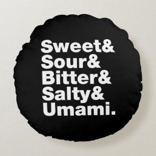 Vijf basistastjes rond kussen