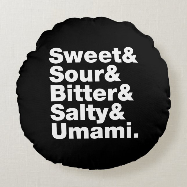 Vijf basistastjes rond kussen (Voorkant)