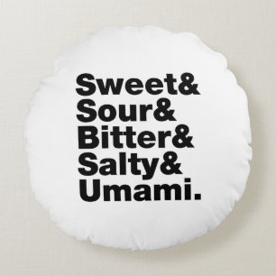 Vijf basistastjes rond kussen