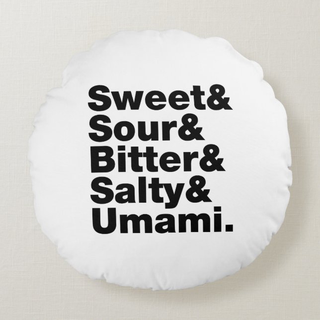 Vijf basistastjes rond kussen (Voorkant)