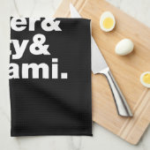 Vijf basistastjes theedoek (Quarter Fold)