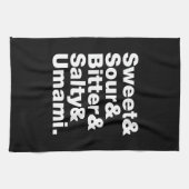 Vijf basistastjes theedoek (Horizontaal)