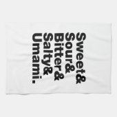 Vijf basistastjes theedoek (Horizontaal)