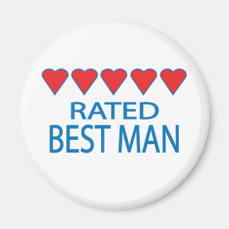 Vijf beste man met hart magneet