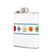 Vijf bloemen heupfles (Links)