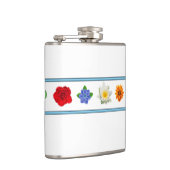 Vijf bloemen heupfles (Rechts)